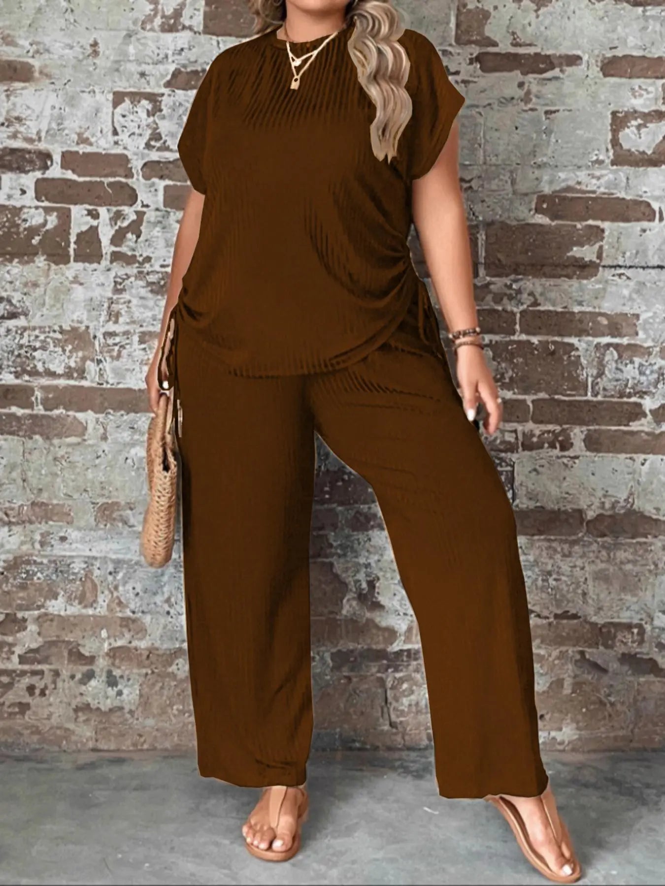 Ensemble Femme Élégant 2 Pièces - Confort & Style