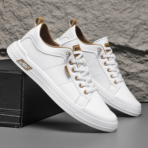 Kingston – Baskets Casual en Cuir
